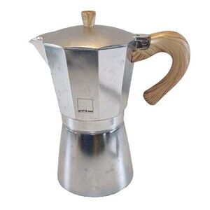 Gnali And Zani Stove Top Large Espresso Maker For Great Strong Espresso
